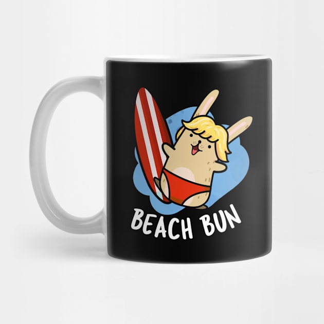 Beach Bun Funny Bunny Puns by punnybone